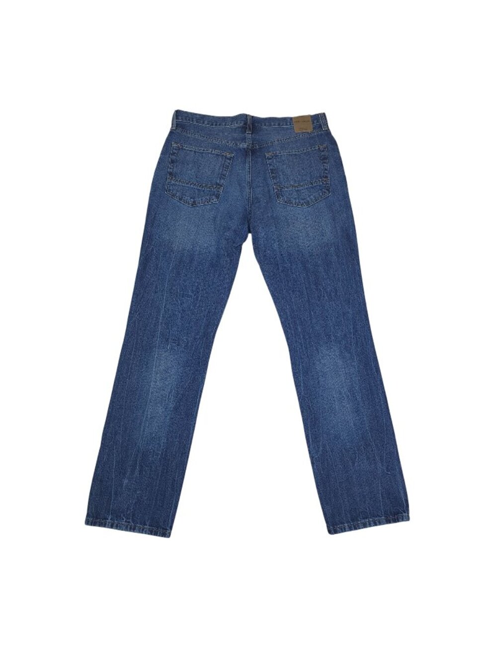Nautica Mens Straight Fit Jeans 32x32 Blue Denim 100% Cotton Made In Mexico